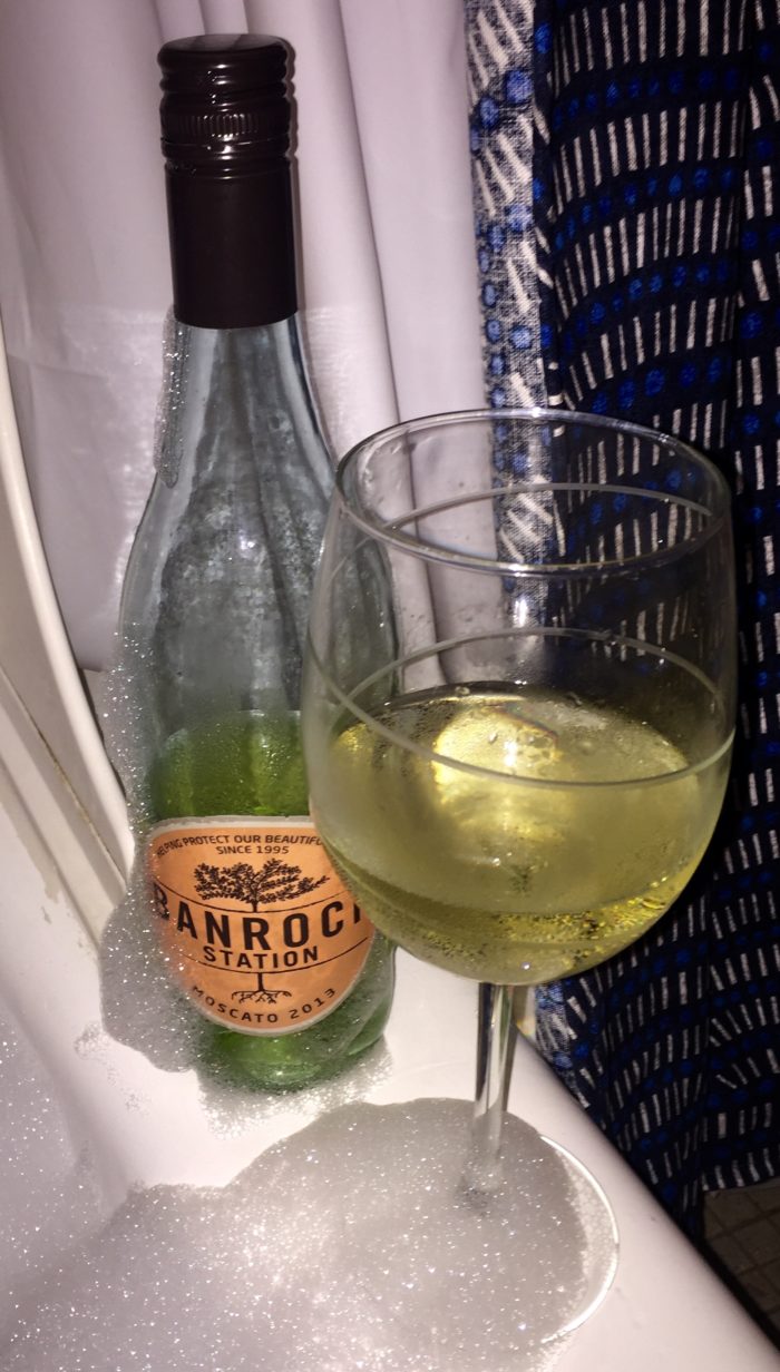Cheap wine goes great with expensive bubbles